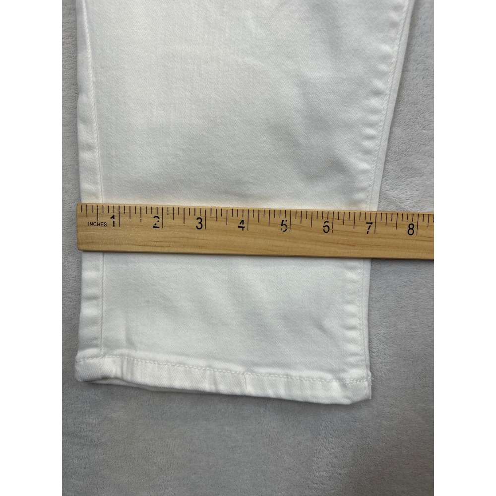 Judy Blue White Capris with Copper Rivet Detail - Picture 9 of 9